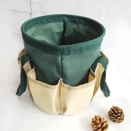 Sac à outils de jardin, organisateur de seau, fourre-tout de rangement avec 6 poches Ci22091