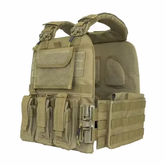 Multicam Chaleco Tactico Molle Quick Release Protective Bullet Proof Vest for Tactical Vest