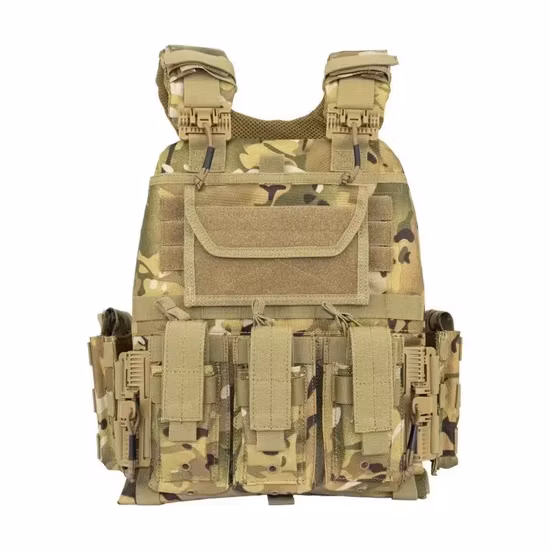 Multicam Chaleco Tactico Molle Quick Release Protective Bullet Proof Vest for Tactical Vest