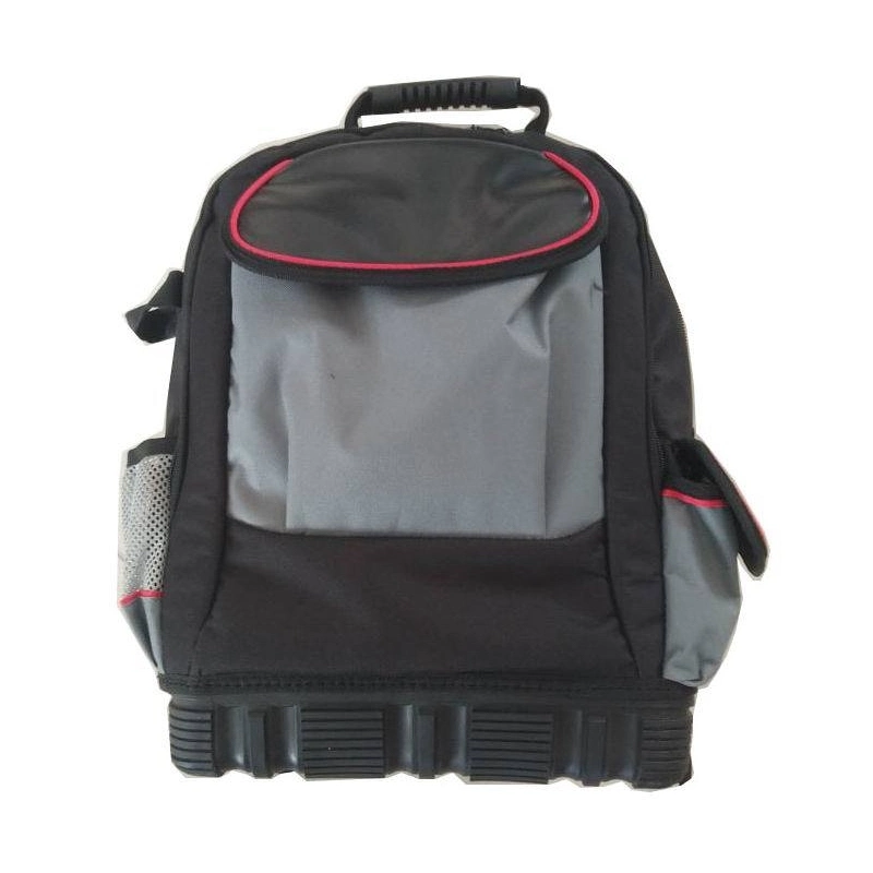 Polyester Backpack Tool Bagwith Rubber Bottom