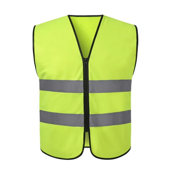 Personnaliser les vêtements de travail de protection extérieure travailleur de la construction gilet de sécurité routière réfléchissant