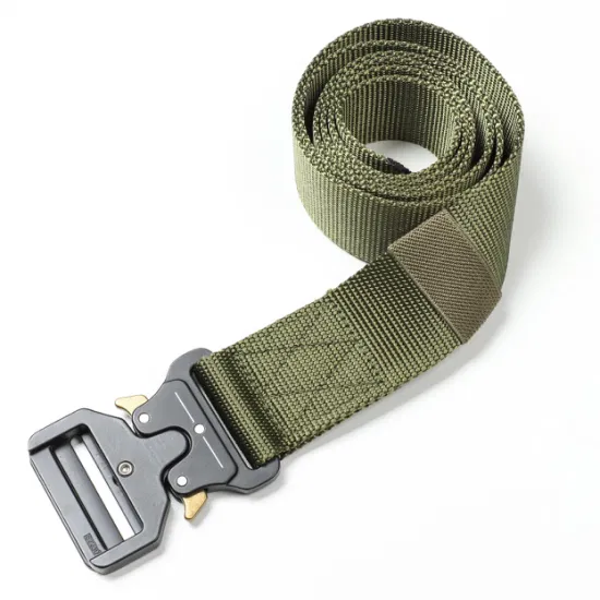 Ceinture à outils tactique occidentale personnalisée Jinteng noir, marron, vert, camouflage